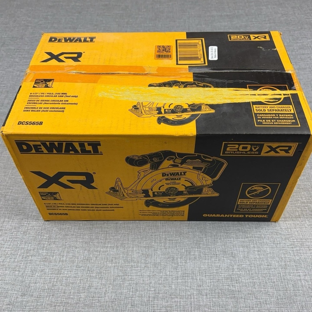 DeWalt 20V XR Brushless 6-1/2" Circular Saw DCS565B Tool Only Bare Framing